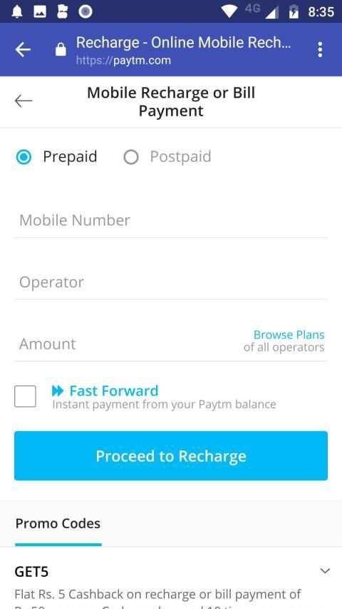 Online Mobile DTH Recharge - Easy Recharge App स्क्रीनशॉट 4