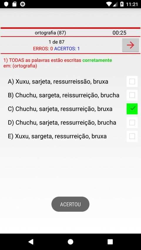 Português Concursos स्क्रीनशॉट 6