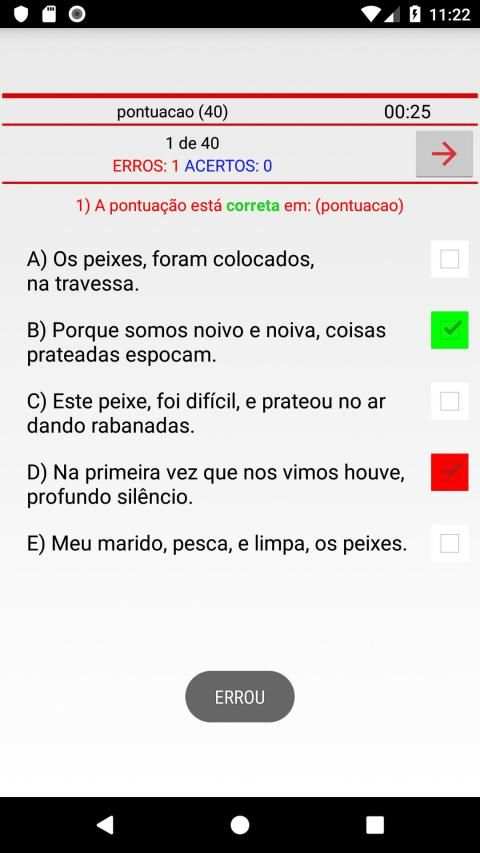 Português Concursos स्क्रीनशॉट 4