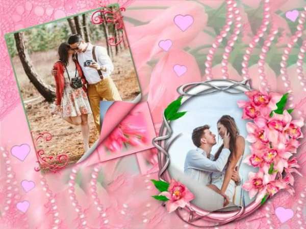 Photo Frames Love Forever GIF screenshot 2