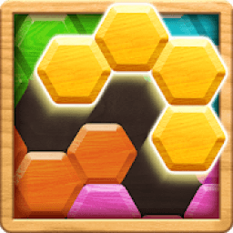 ikon Wood Block Puzzle - Hexa