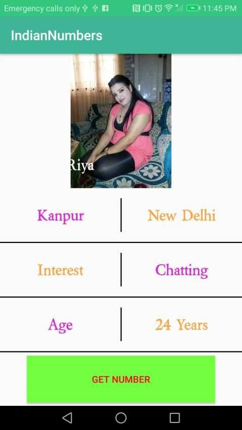 Girls Mobile Number For Live Chat(Indian Girls) screenshot 1