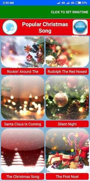 Christmas Song offline mp3 screenshot 1
