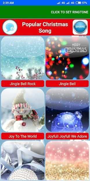 Christmas Song offline mp3 screenshot 2