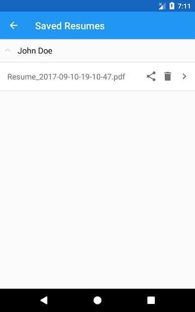 Make My Resume screenshot 3