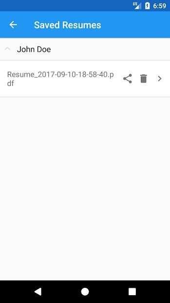 Make My Resume screenshot 18