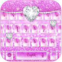 Rosy Glitter Keypad on 9Apps