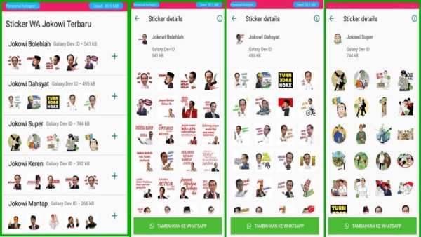 Stiker WA Jokowi Terbaru Gratis screenshot 6