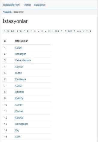 Tren Seferleri Tcdd screenshot 1