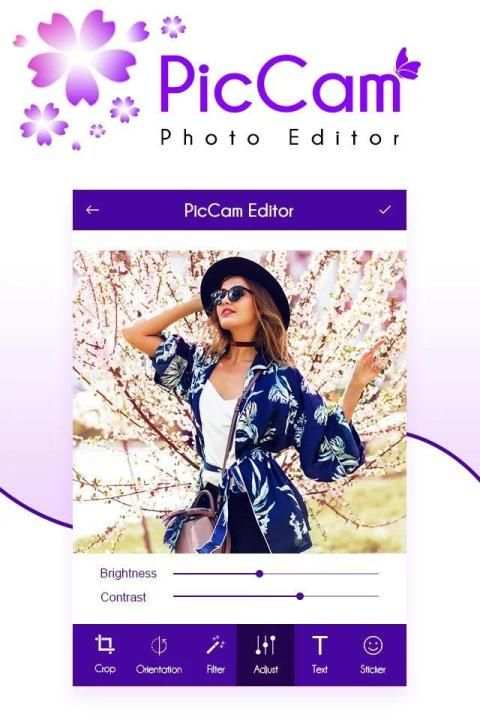 PicCam Perfect : Selfie Photo Editor screenshot 2