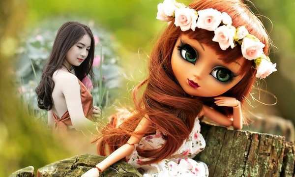 Kids Doll Photo Frame screenshot 2