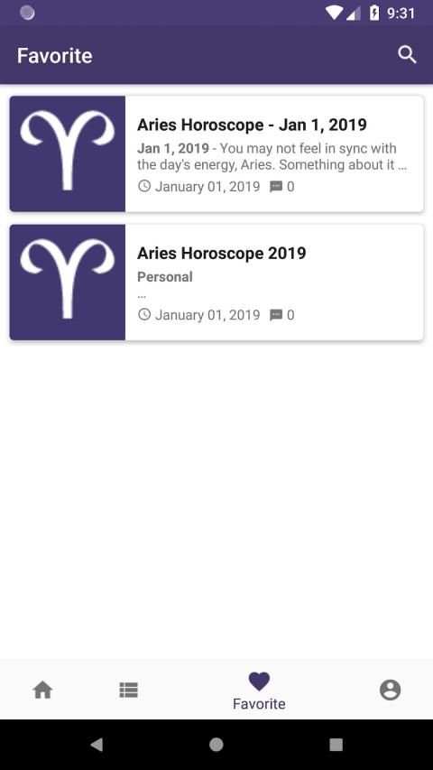 Horoscope 2019 - Daily Horoscope screenshot 1