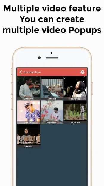 Floating Video Player PopUp screenshot 1