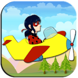 ikon Ladybug Cat Noir Flying