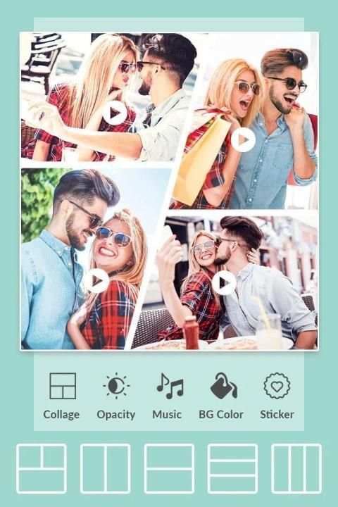 Video Collage Maker: Mix Video & Photo स्क्रीनशॉट 5