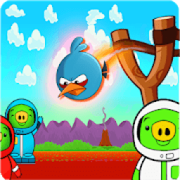 Angry Chicken-Knock Down-Slingshoot 2019 icon