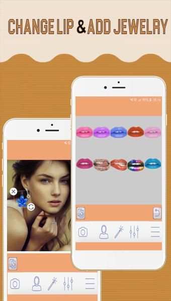 Makeup Selfie Camera स्क्रीनशॉट 4