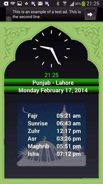 Pakistan Prayer Time स्क्रीनशॉट 6