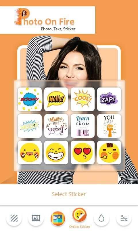 Photo On Fire - Fire Photo ,Text, Sticker **️ screenshot 1
