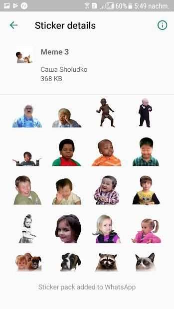 WAStickerApps stickers for WhatsApp screenshot 2