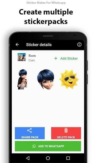 Sticker Maker App for Whatsapp screenshot 1