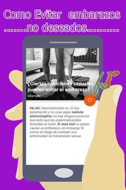 Como no quedar embarazada screenshot 1