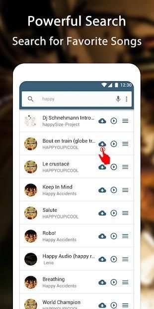 Free Music Downloader & Download MP3 Song स्क्रीनशॉट 1