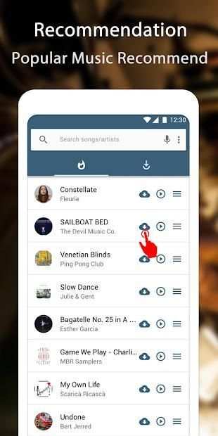 Free Music Downloader & Download MP3 Song स्क्रीनशॉट 2