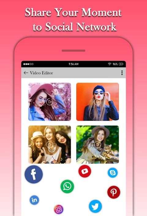 Video Editor , Music, Magic Effect स्क्रीनशॉट 5