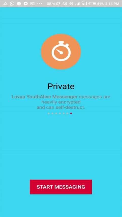 Lovup YouthAlive Messenger screenshot 6