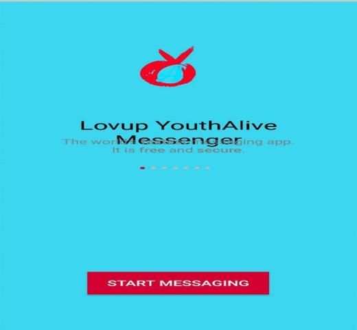 Lovup YouthAlive Messenger screenshot 1