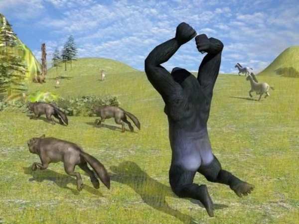 Angry Mad gorilla Wild Attack स्क्रीनशॉट 5