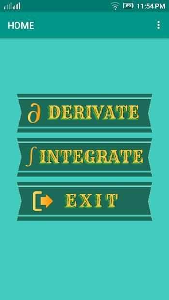 Derivative Integral Calculator скриншот 1