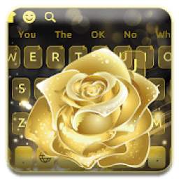 Gold Rose Keyboard 10001002