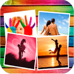 Photo Editor Collage Maker Love Frames आइकन