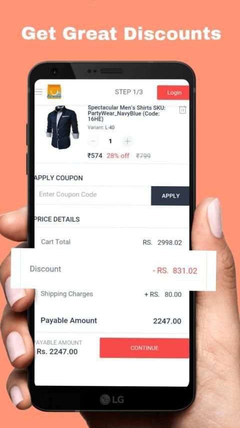 Premiumkart Online Shopping App screenshot 1