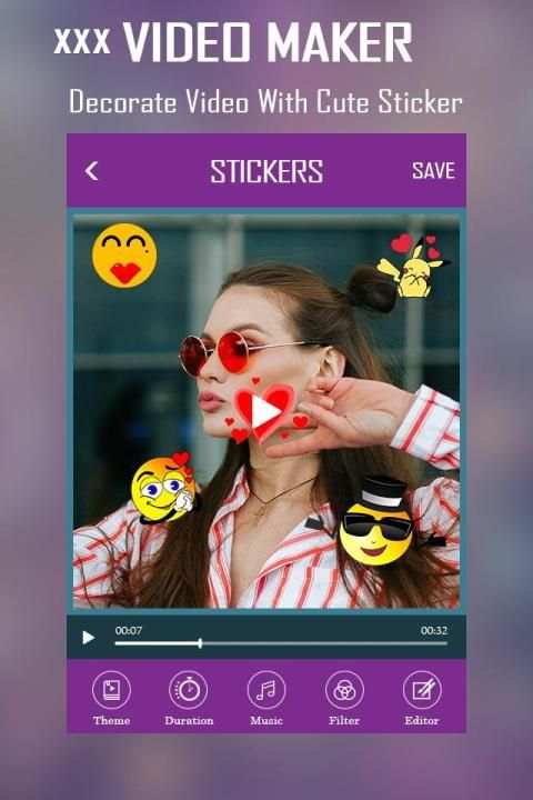 XXX Video Maker screenshot 1