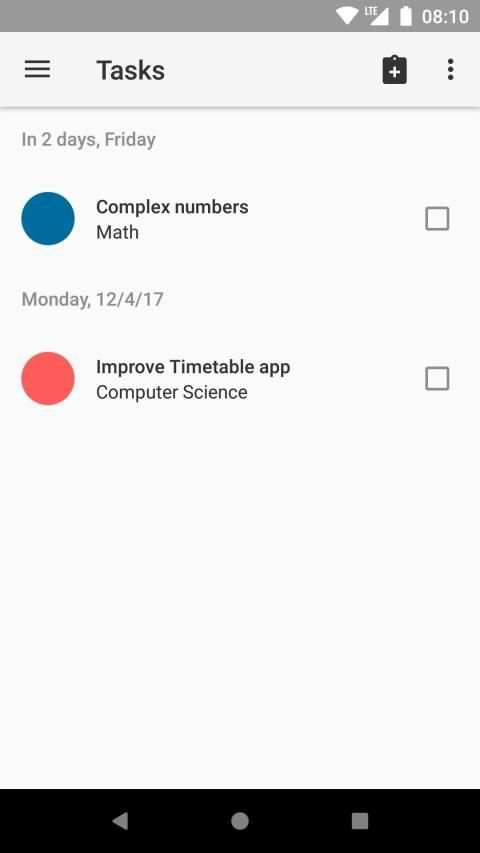 Timetable स्क्रीनशॉट 14