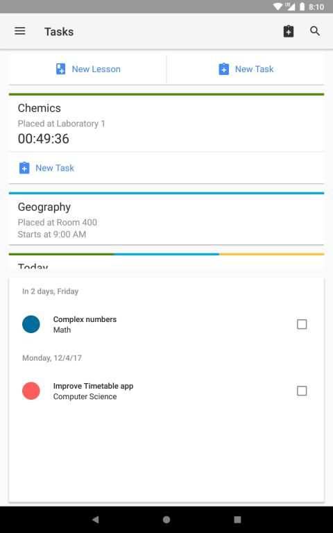 Timetable स्क्रीनशॉट 6
