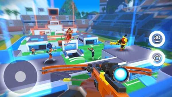 FRAG Prof Shooter and roblox screenshot 1