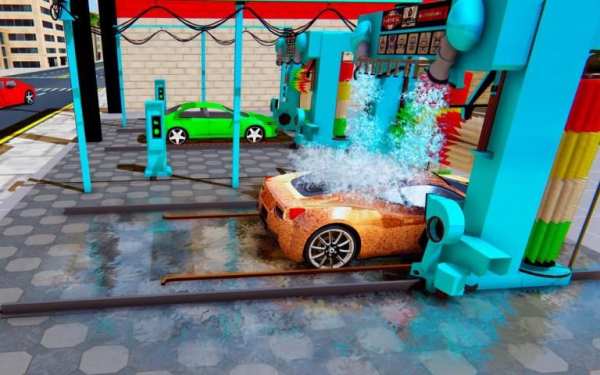 Steam Car Wash Service Game 2019 स्क्रीनशॉट 3