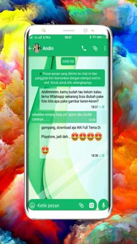 WA MOD Warna Terbaru screenshot 3