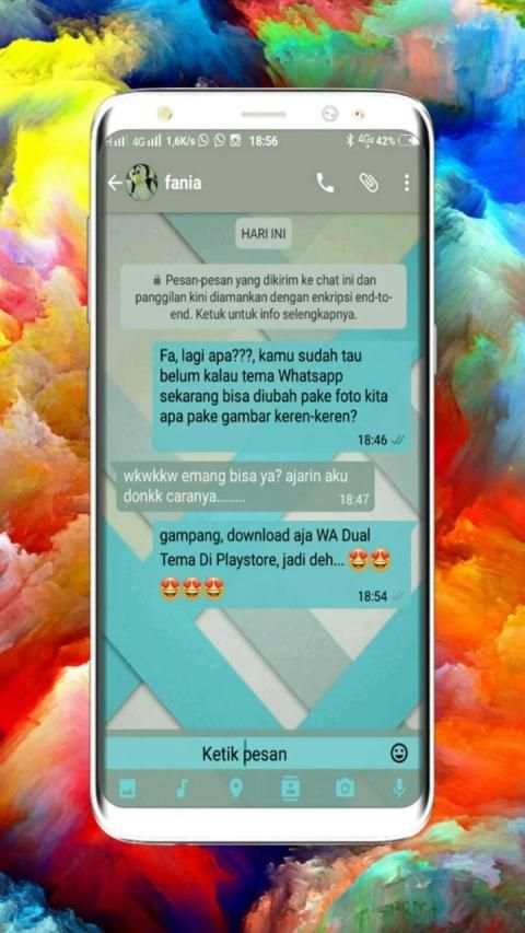WA MOD Warna Terbaru screenshot 4