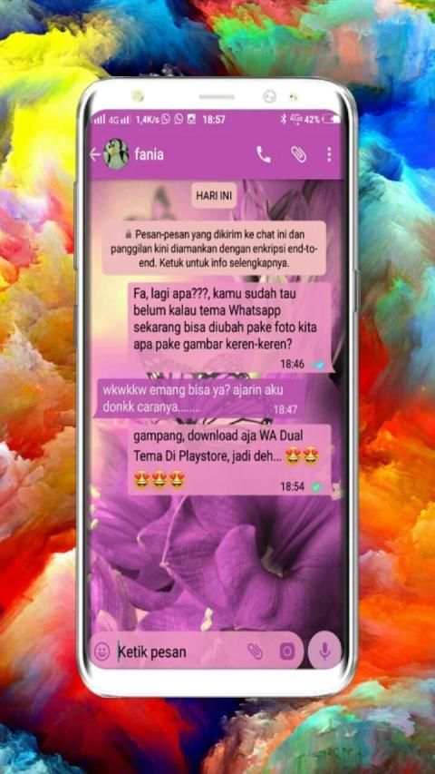 WA MOD Warna Terbaru screenshot 2