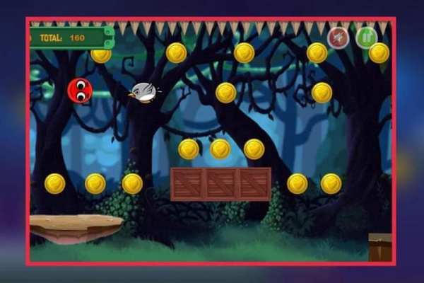 Red Ball 4 Adventure - funny balls jump screenshot 1