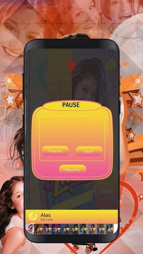 Soy Luna Piano Tile screenshot 2