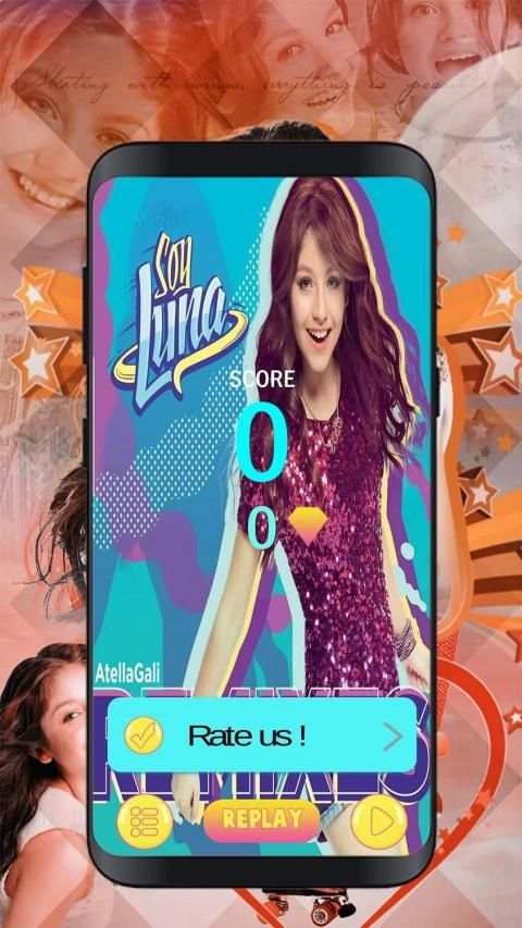 Soy Luna Piano Tile screenshot 1