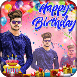 ikon Happy birthday Photo Blender