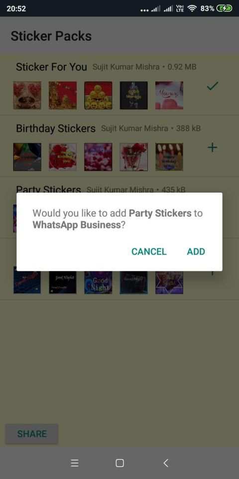 Sticker for WhatsApp screenshot 2