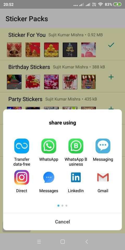 Sticker for WhatsApp screenshot 3